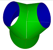 Plate Development software for bifircate shape