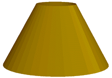 Plate development software for conical shape