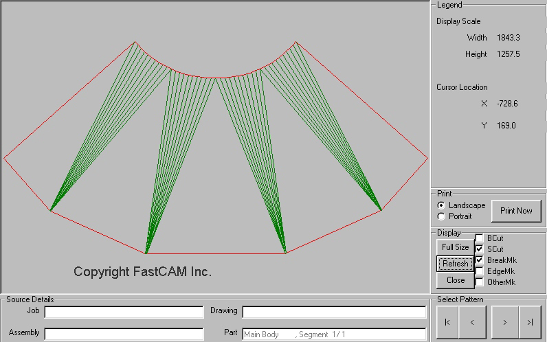 FastSHAPES | Sheet Metal & Plate Software | CAD Unfolding | Patterns