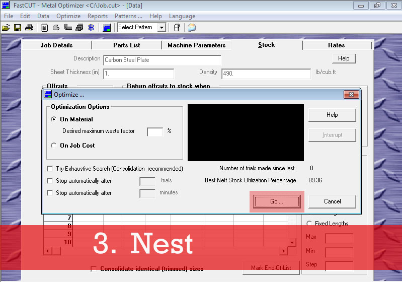 fabric cutting optimizer